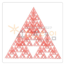 시에르핀스키 피라미드 정삼각 5단계(구성: 2단계 64ea)